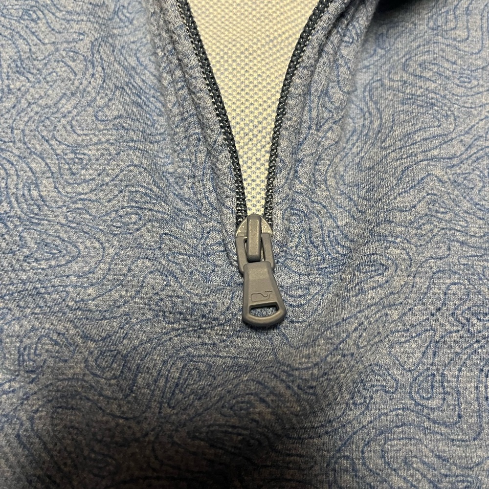 Vineyard Vines Performance 1/4 Zip Pullover Men’s XL Blue - Picture 2 of 7